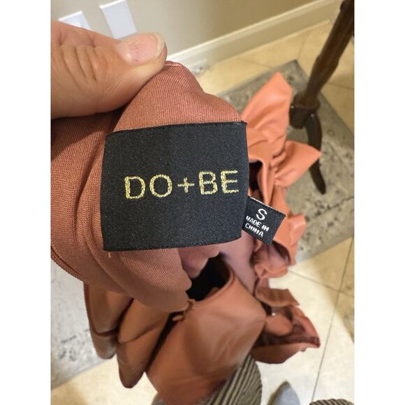 Do + Be faux leather strapless dress - small - Picture 3 of 6